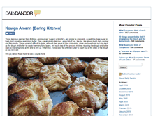 Tablet Screenshot of dailycandor.com